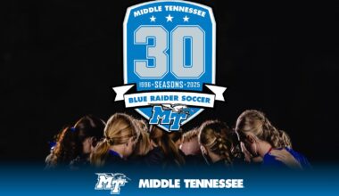 Women's Soccer Debuts 30-Year Logo