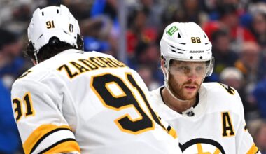 Bruins’ David Pastrnak Lands No. 6 in New NHL Ranking