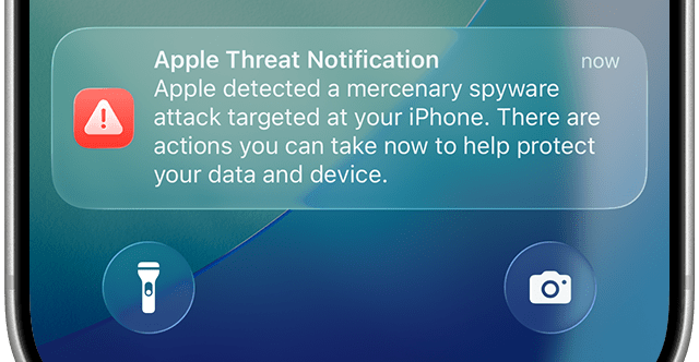 Did your iPhone recieve an ‘Apple Threat Notification’?