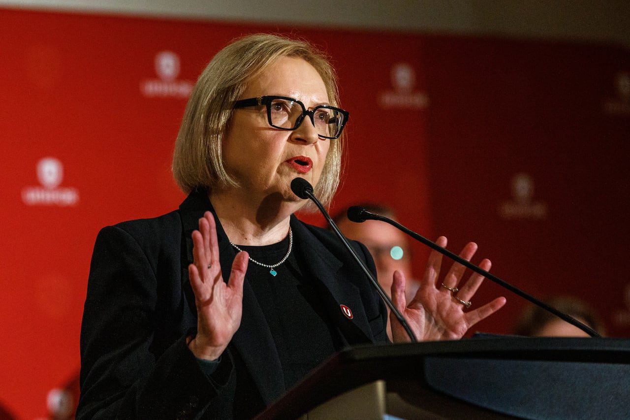 Lana Payne, Unifor National President, is pictured, in Toronto, on June 22, 2026.