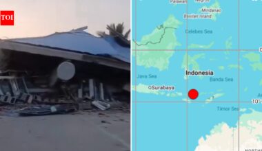 7.7 magnitude earthquake strikes off the coast of Indonesia