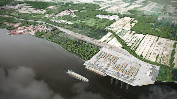 Construction on Montreal port expansion underway as ‘nation-building’ effort ramps up