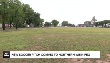New soccer pitch coming to Northern Winnipeg