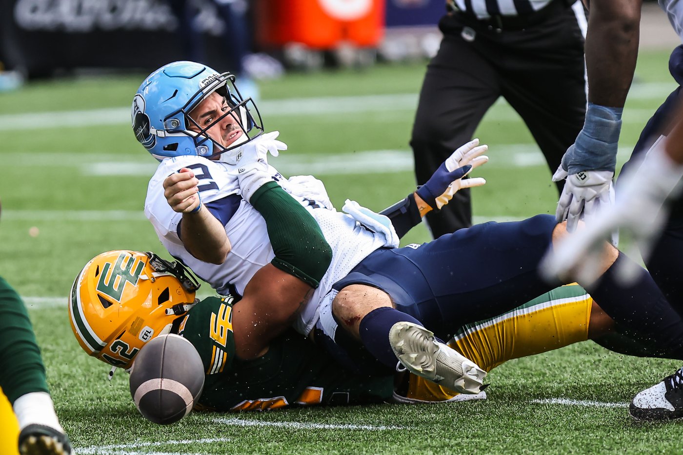 Edmonton Elks thump Toronto Argonauts 42-12 in CFL clash | NanaimoNewsNOW
