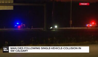 Man dies of injuries following single-vehicle-collision in SW Calgary