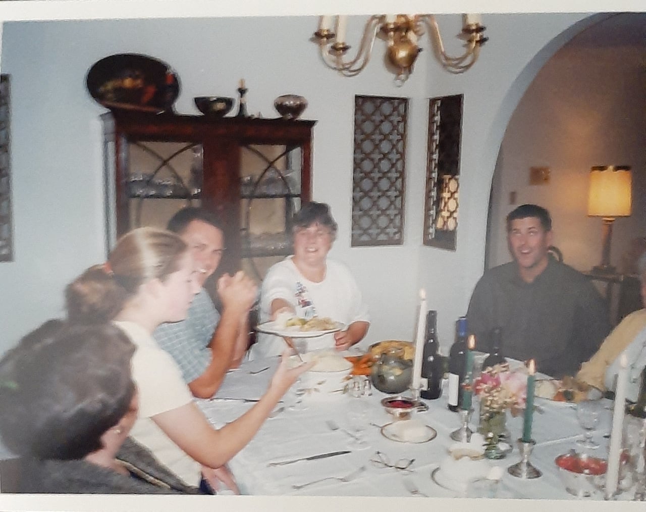 Picture of a family dinner