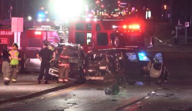 Man dead after crash in Brampton: Peel police