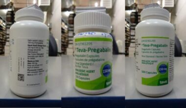 Teva Canada recalls some Pregabalin capsules over sertraline contamination concerns