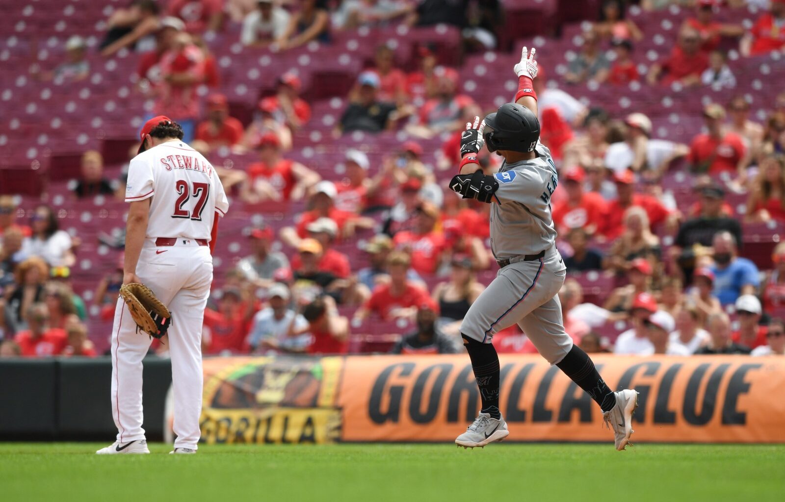 Hernández, Sanoja hit HRs in Marlins 7-1 win over Reds – Winnipeg Free Press