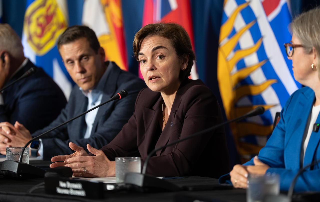 Quebec Premier Christine Frechette