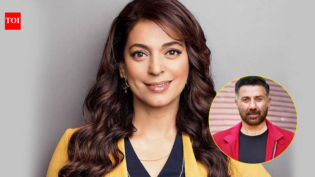 When Juhi Chawla dropped RARE throwback picture with 'Batwara 1947' actor Sunny Deol on his 65th birthday in 2021 |