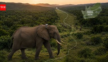 South Africa’s wildlife corridor was broken for decades, but one female elephant is now helping reconnect a 400-km route through the forest | World News