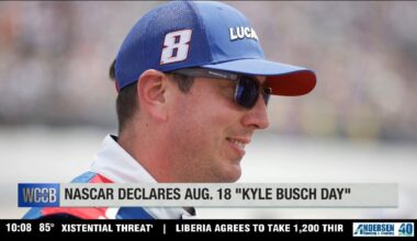 NASCAR declares August 18th as "Kyle Busch Day"