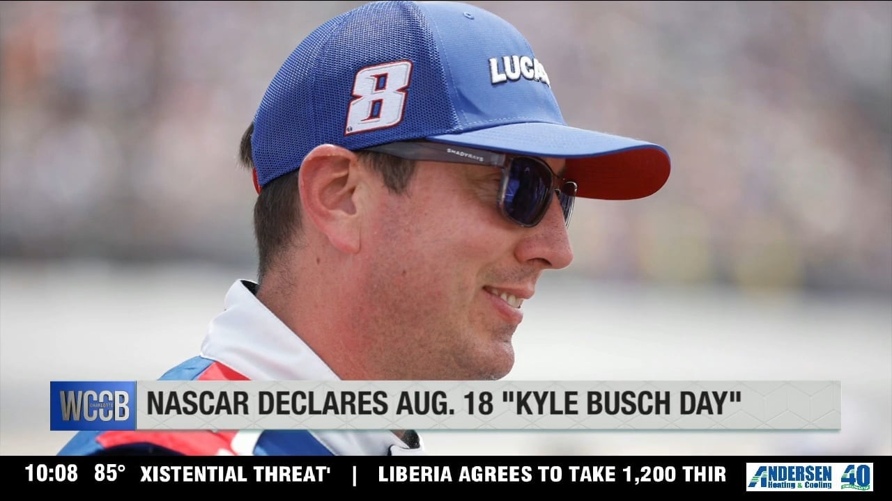 NASCAR declares August 18th as "Kyle Busch Day"