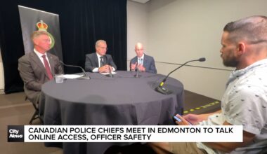 Canadian police chiefs meet in Edmonton to talk online access, officer safety