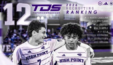 2026 HPU Men's Soccer Recruiting Class Ranked No. 12 by TopDrawerSoccer