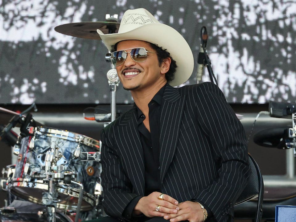 Las Vegas Celebrates Bruno Mars Day On The Strip