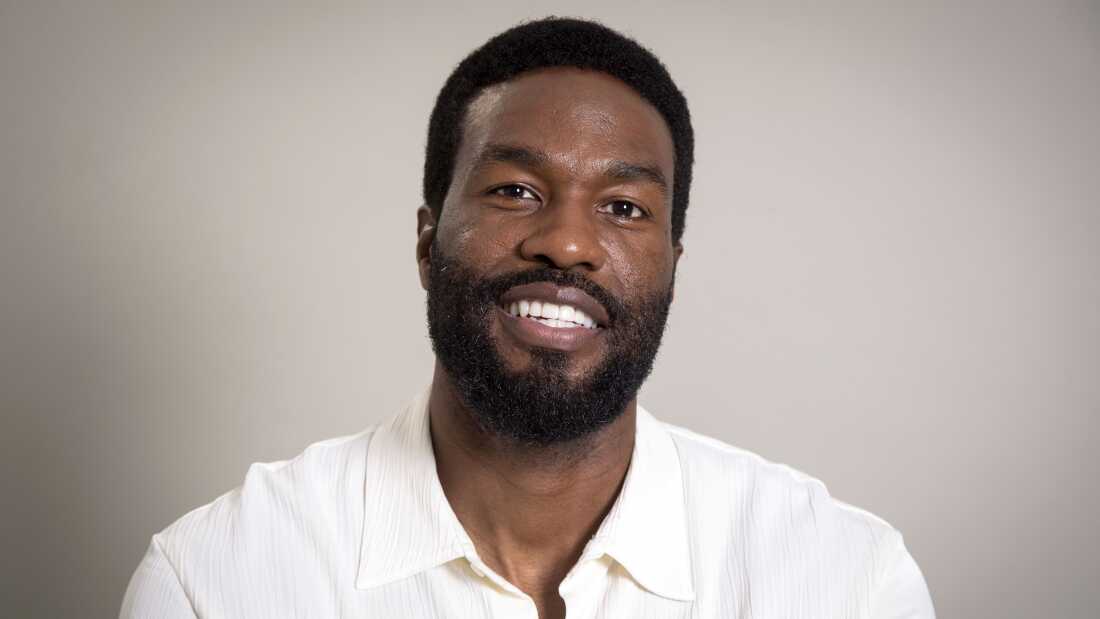 Yahya Abdul-Mateen II poses for a portrait on Tuesday, May 23, 2023, in New York. Abdul-Mateen is nominated for a Tony Award for lead actor in a play for his role in “Topdog/Underdog."