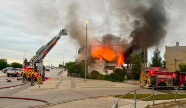Another vacant Winnipeg home goes up in flames, prompting more frustrations