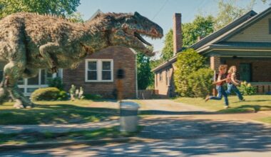 The dinosaur sex in The End of Oak Street is odd. The reality is far more confusing