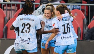 Small, Hunter score in first half to lead lead AFC Toronto to 2-0 win over Tides | NanaimoNewsNOW