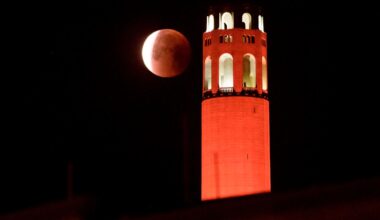 See A Rare ‘Blood Moon’ Eclipse Beside Saturn: The Night Sky This Week