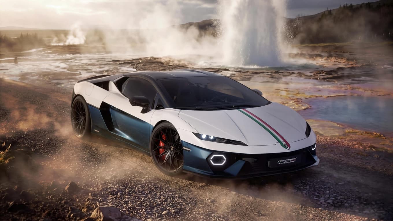 Lamborghini Temerario Tricolore: the flag returns after 15 years
