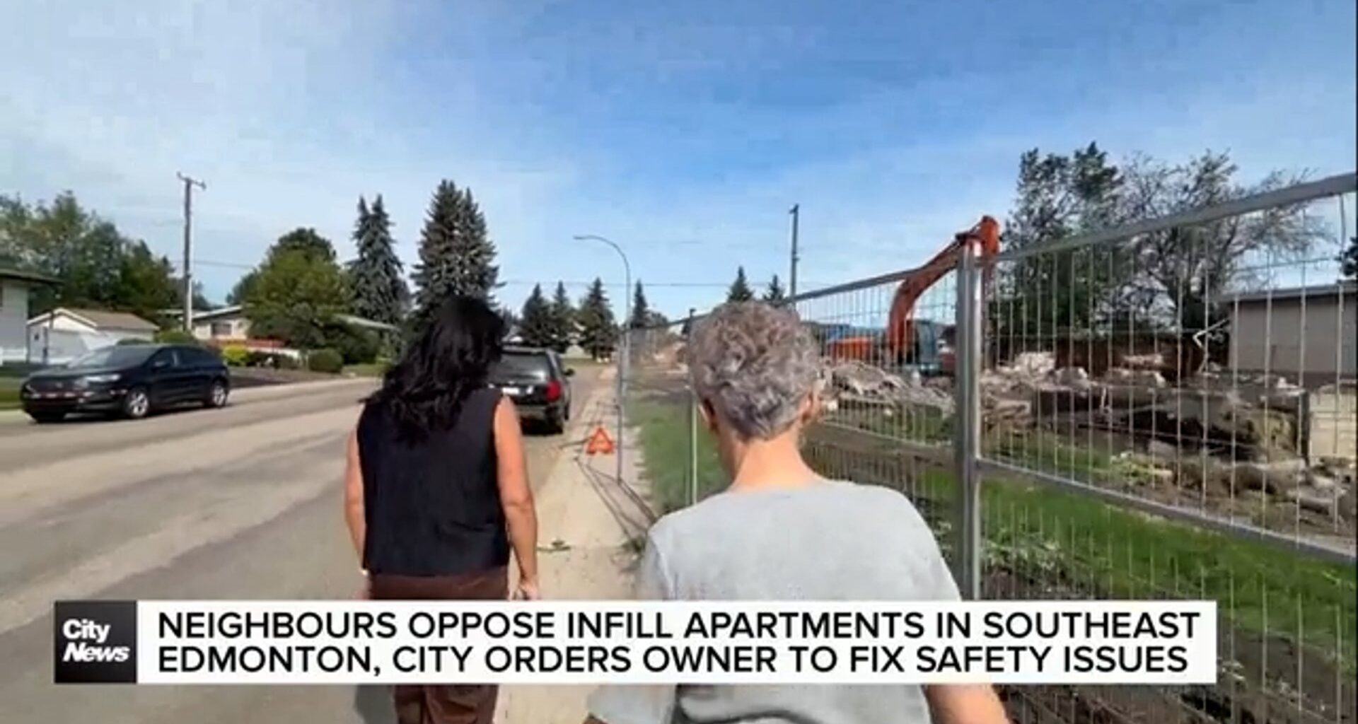 Neighbours oppose Edmonton infill units, owner gets safety order