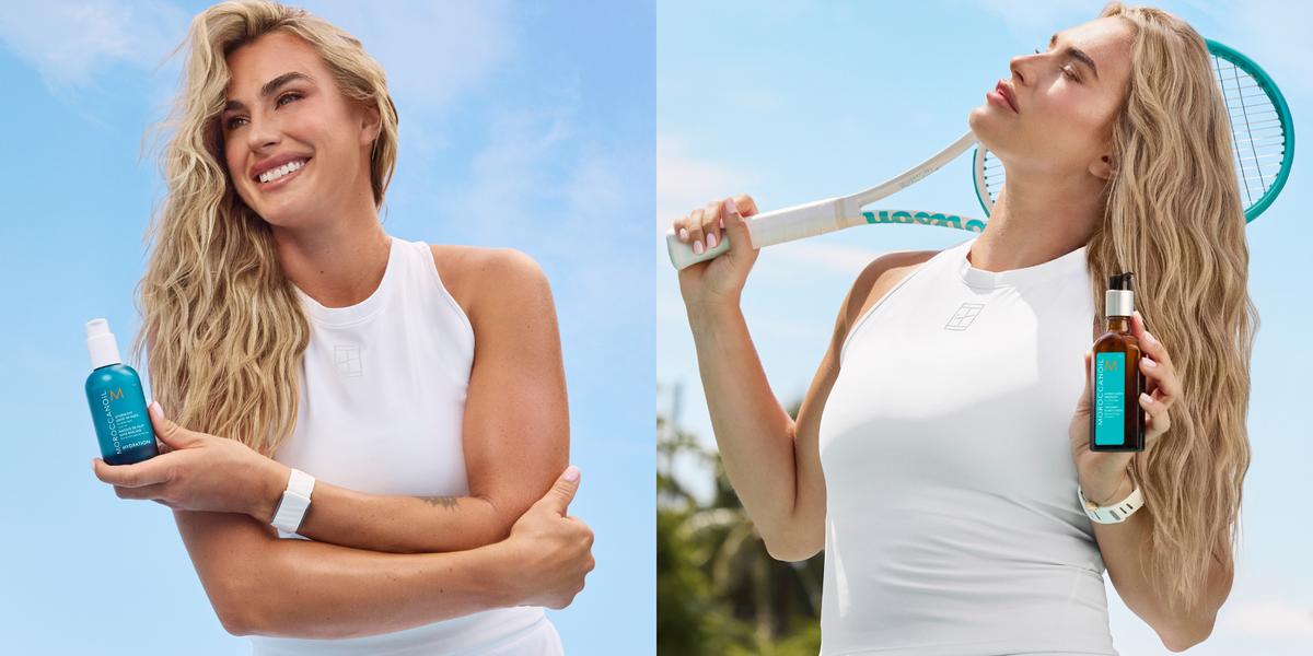 Aryna Sabalenka on Her Moroccanoil Partnership and Beauty Routine
