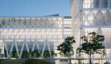Moreau Kusunoki & Genton complete Powerhouse Precinct in Sydney behind lattice facade | News