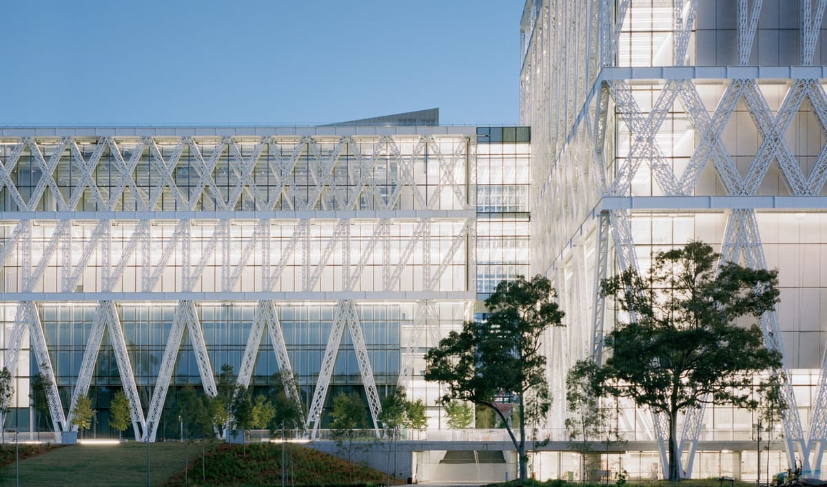 Moreau Kusunoki & Genton complete Powerhouse Precinct in Sydney behind lattice facade | News