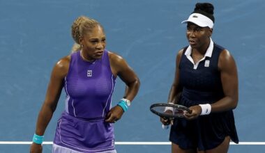 Serena and Venus Williams will play doubles together at the U.S. Open