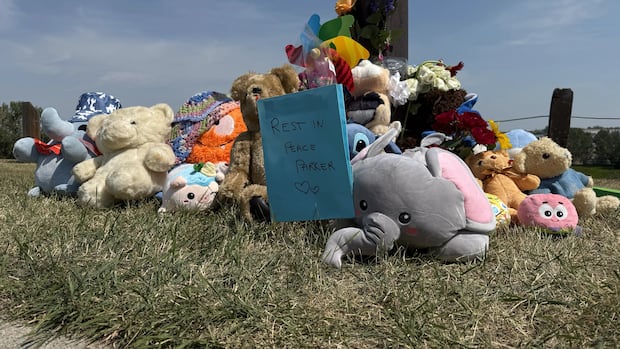 City of Calgary clears makeshift memorials for 11-year-old Parker