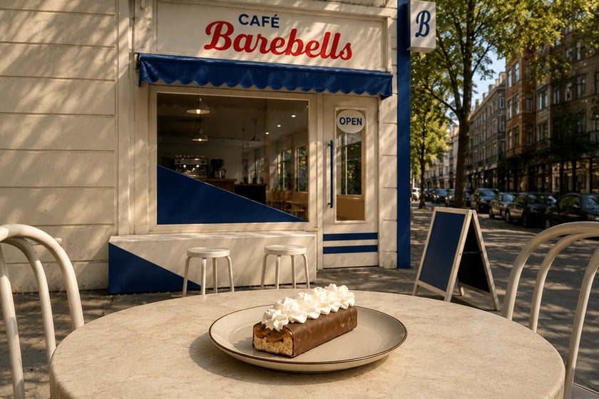Cafe Barebells Popup