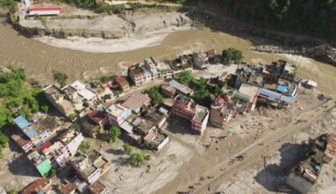 Catastrophic flood in Nepal kills hundreds, more than 1,300 remain missing