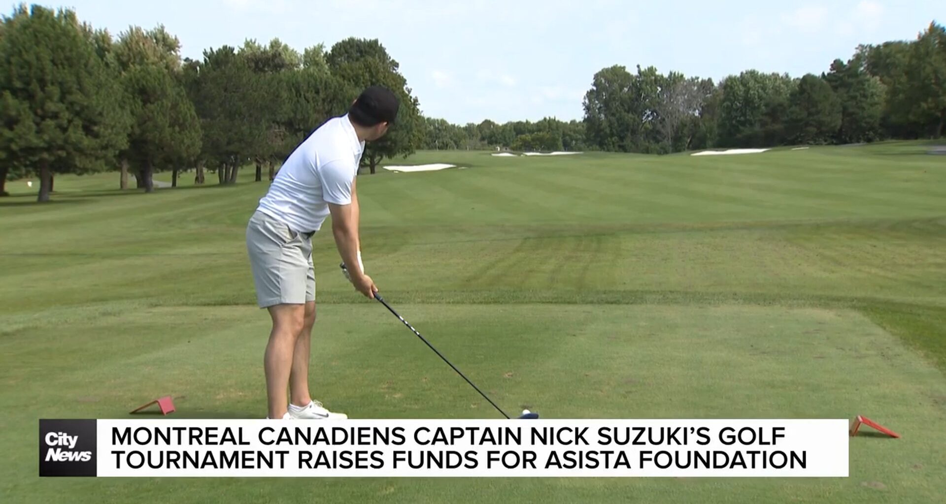Montreal Canadiens’ Nick Suzuki holds golf tournament for Asista