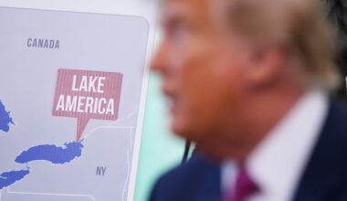 Trump signs order to rename Lake Ontario as 'Lake America'