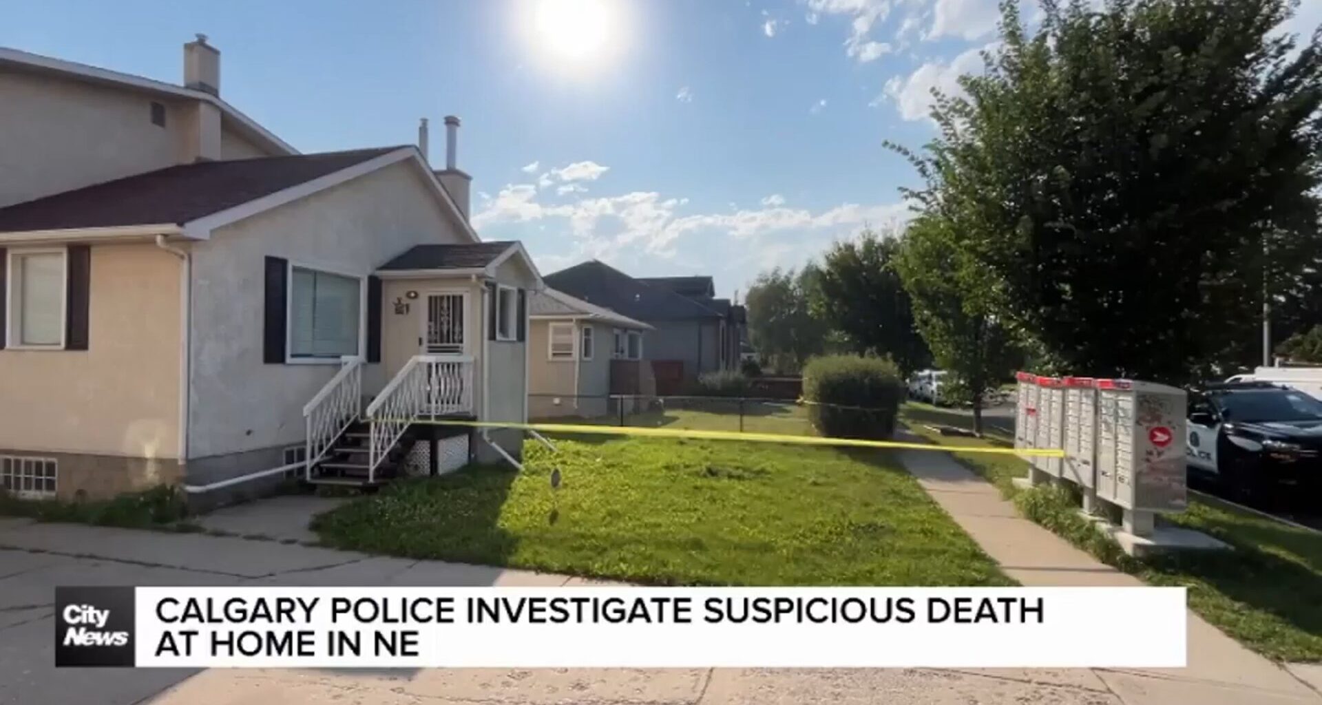 Calgary police investigate suspicious death at home in NE