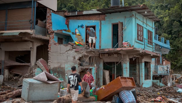 Lake formed from debris poses new threat in Nepal, with death toll from floods over 530