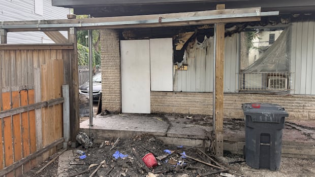 3 taken to hospital, 1 in critical condition, after fire in north Winnipeg