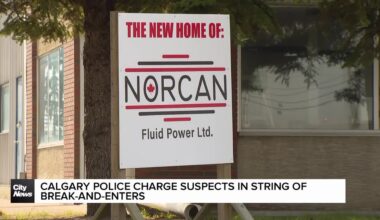 Calgary police charge suspects in string of break-and-enters