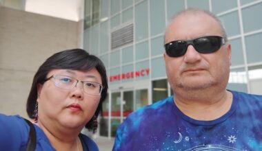 I've been in hospitals around the world. Canada was the only place I slept in a hallway