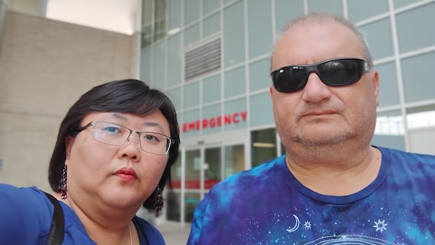I've been in hospitals around the world. Canada was the only place I slept in a hallway