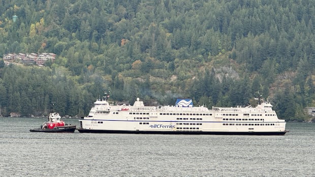 Propeller shaft problem prompts ferry cancellations on Sunshine Coast route