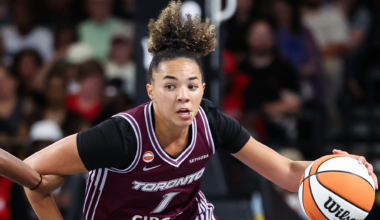 Kiki Rice of the Toronto Tempo WNBA