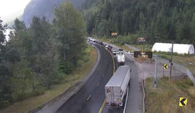 One dead, one injured in crash leaves Trans Canada closed in both directions west of Revelstoke