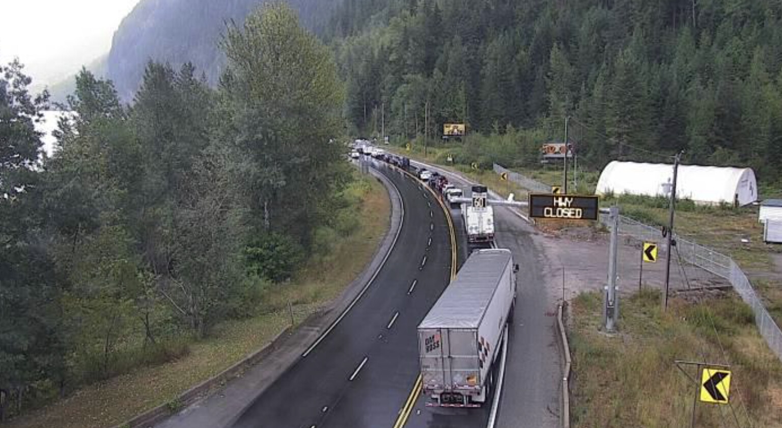 One dead, one injured in crash leaves Trans Canada closed in both directions west of Revelstoke