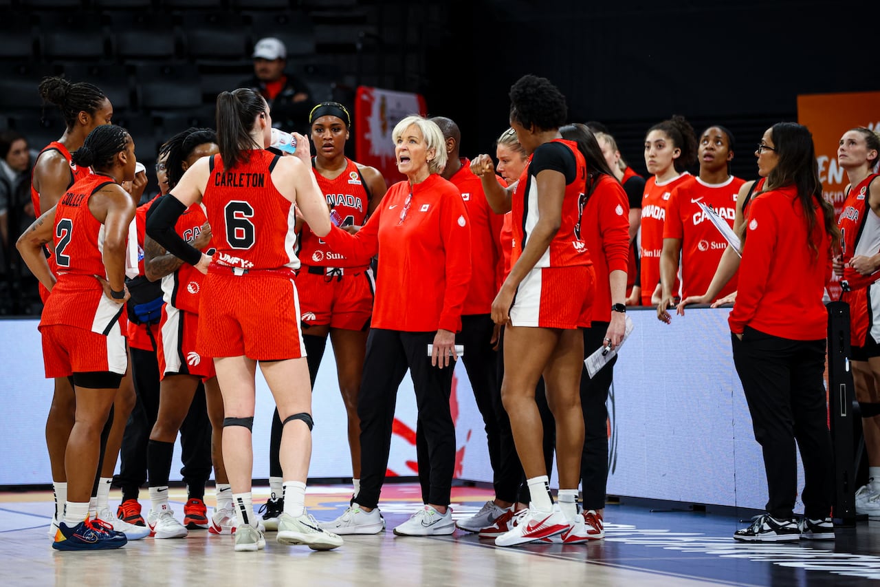 Canadian female head coach.