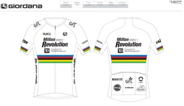 Eve Buczkowski’s rainbow jersey is coming home