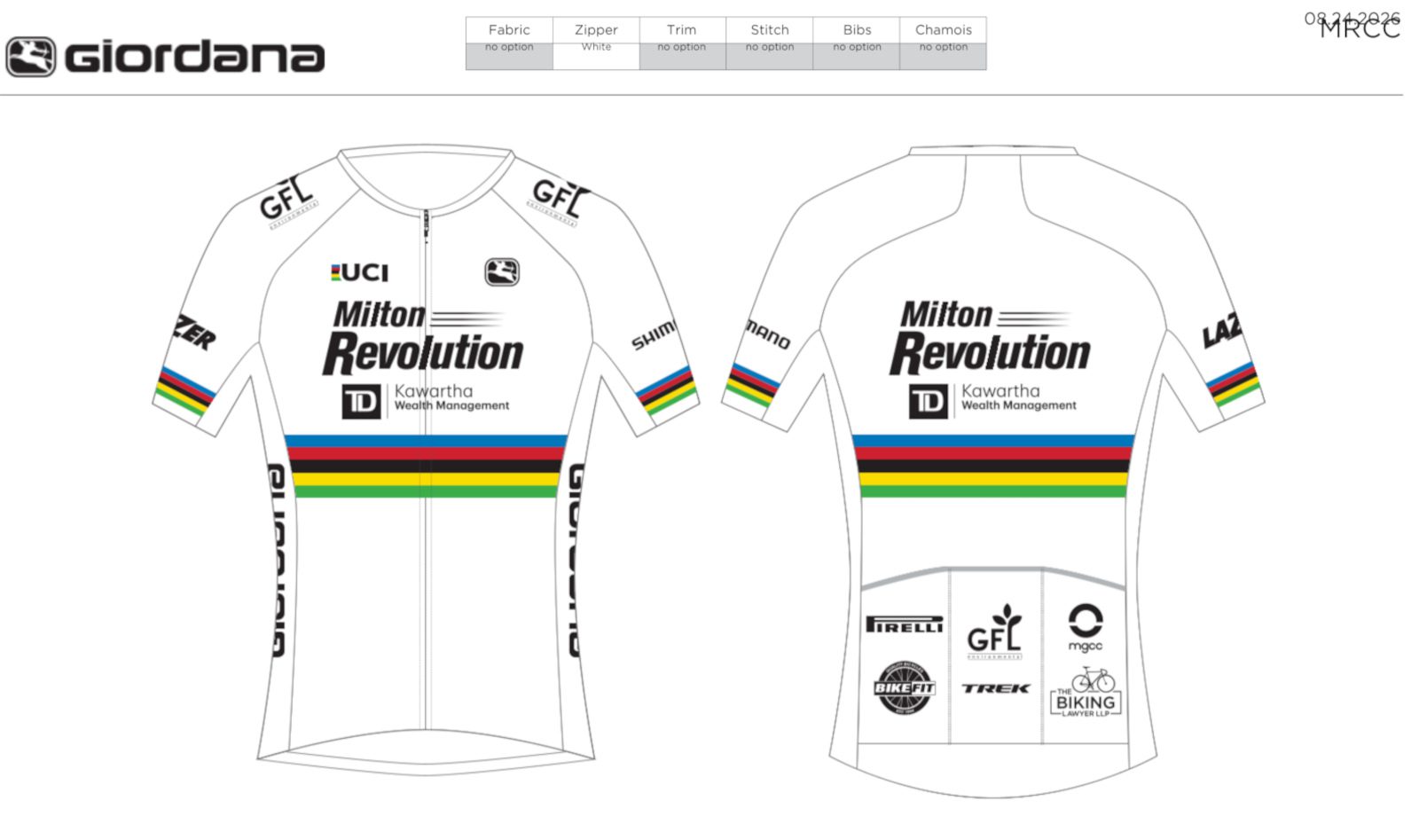 Eve Buczkowski’s rainbow jersey is coming home